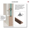 Made to Measure External Muirfield Heritage French Doors - 57mm Thick, Six Colour Options - Double Glazing