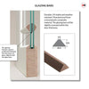 Made to Measure External Troon Heritage French Doors - 57mm Thick, Six Colour Options - Double Glazing