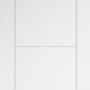 Fire Rated Internal Door - Ladded White Door - Laminated - Prefinished