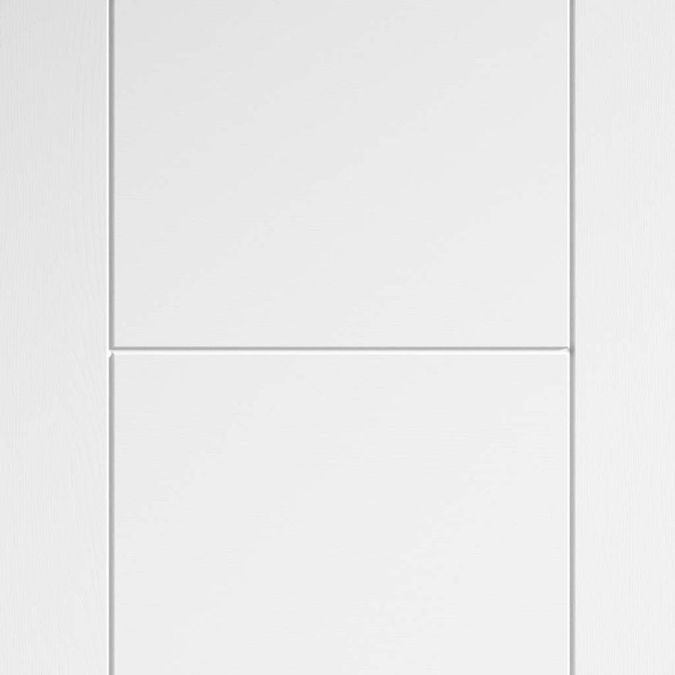 Fire Rated Internal Door - Ladded White Door - Laminated - Prefinished