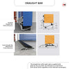 External Georgian Bird 8 Panel Front Door and Frame - Colour Options