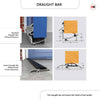 Exterior Colonial 2L 4P Front Door and Frame - Colour and Glass Options