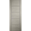 Fire Rated Internal Door - Ladder Light Grey Door - Laminated - Prefinished
