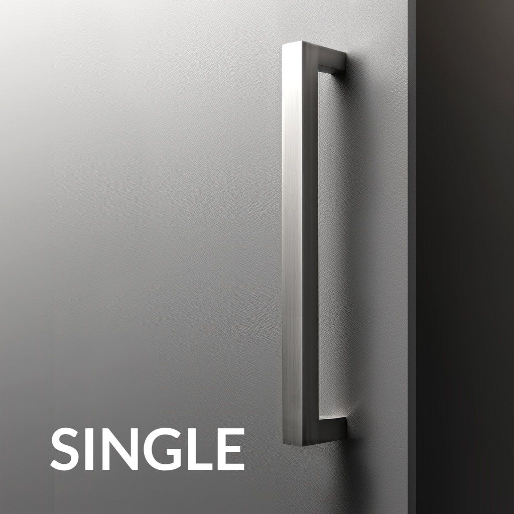 Concord 280mm Single Pull Handle - Satin Stainless Steel – Direct Doors