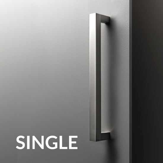 Concord 280mm Single Pull Handle - Satin Stainless Steel – Direct Doors