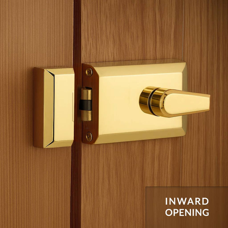 Roller Bolt Night Latch - 90 x 60 x 70mm - 3 Finishes
