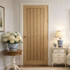 Mexicano Oak Internal Door - Vertical Lining