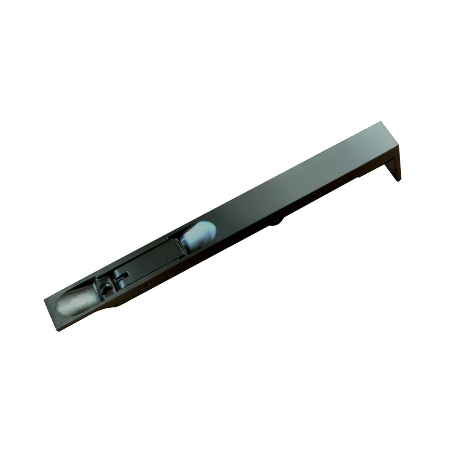 Dixon XL Flush Bolt Matt Black - 200x19mm