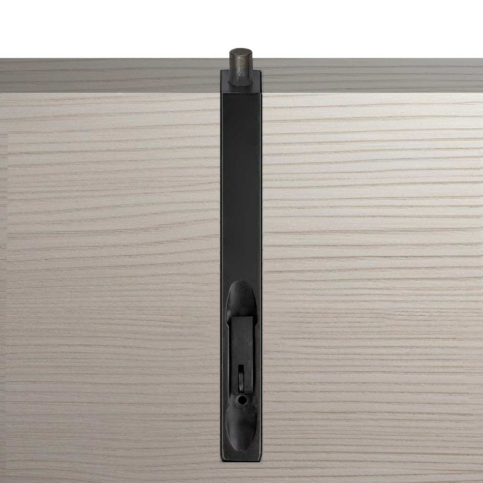 Dixon XL Flush Bolt Matt Black - 200x19mm