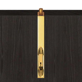 Image: Dixon XL Flush Polished Gold Colour - 200x19mm