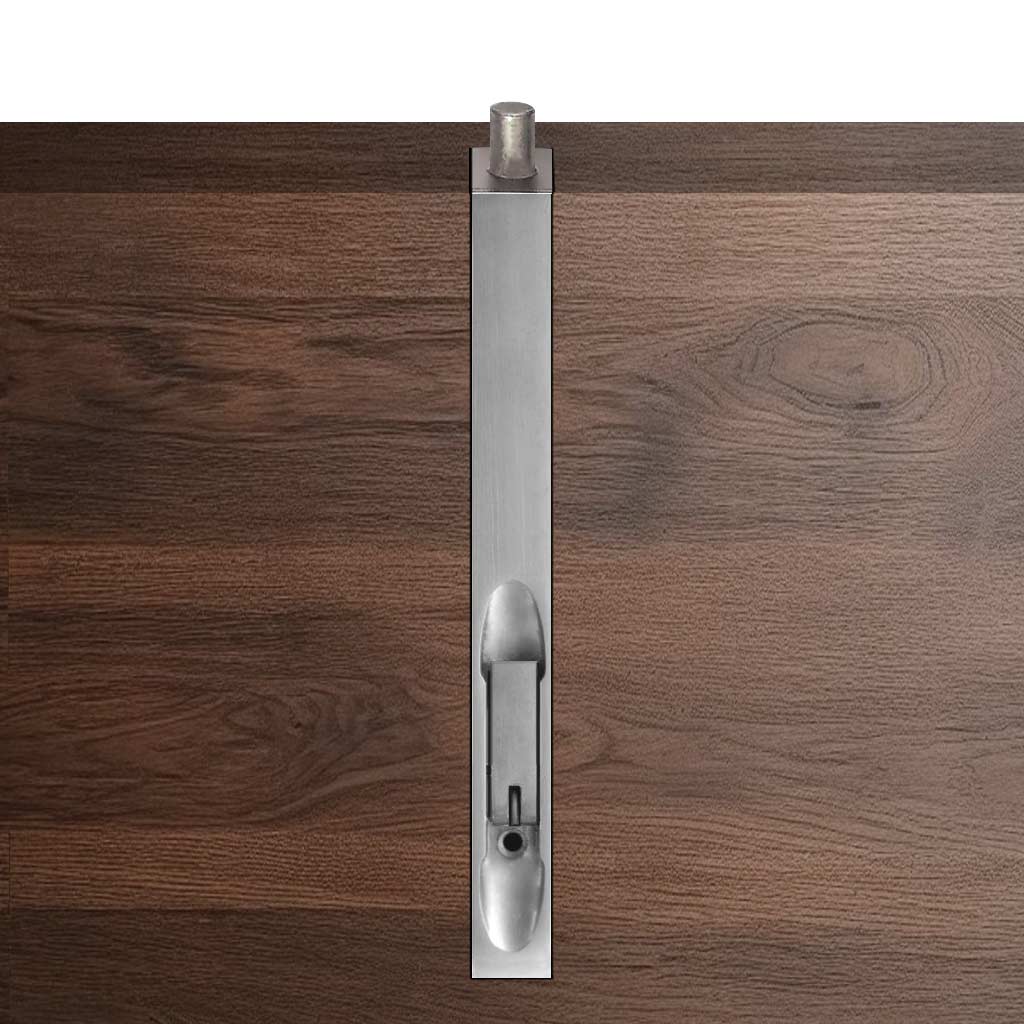 Dixon XL Flush Bolt Satin Finish - 200x19mm