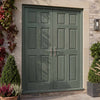 External Double Door & Frame Set - Colonial 6 Panel Meranti