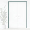 Thruframe Interior Sage Sky Primed Door Lining Frame - Suits Standard Size Double Doors