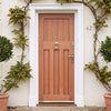 DX 30's Style Exterior Hardwood Front Door