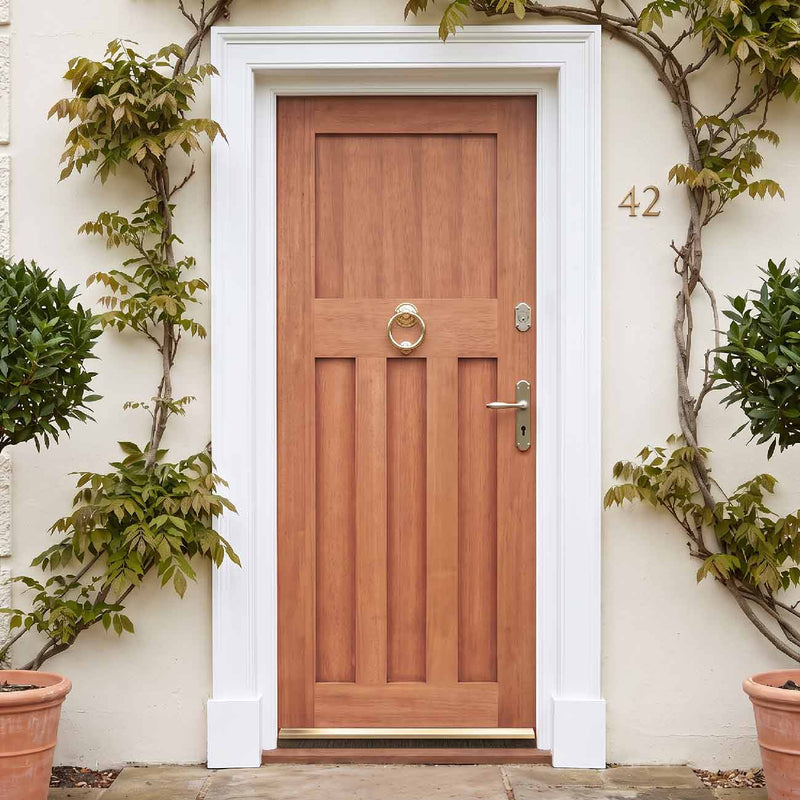 DX 30's Style Exterior Hardwood Front Door