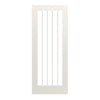 Ely White Primed Glazed Interior Door - Clear Etched Glass