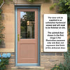 EXTERIOR Hemlock 2XG Door - Fit Your Own Glass