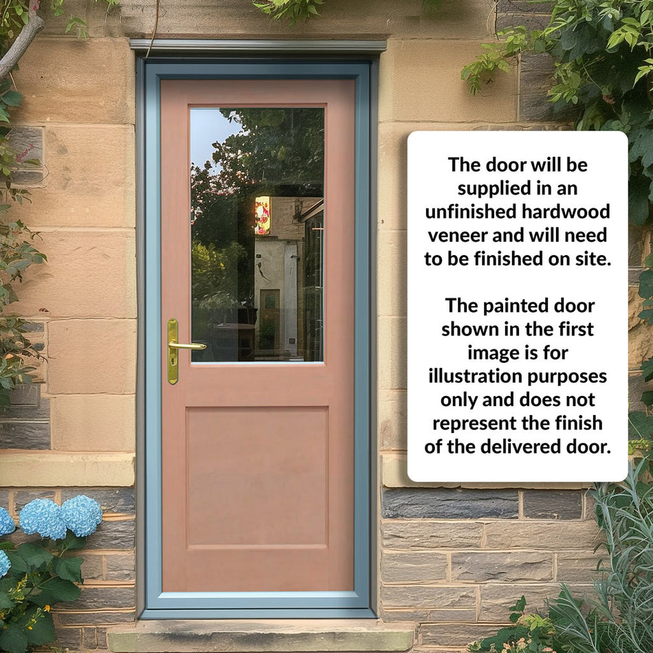 EXTERIOR Hemlock 2XG Door - Fit Your Own Glass