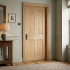 London 4 Panel Oak Internal Door