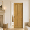 Eton Real American White Oak Veneer Single Evokit Pocket Door - Unfinished