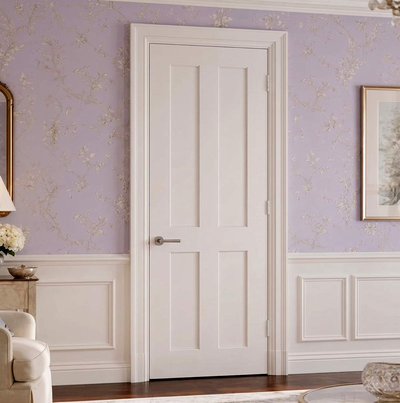 Eton White Primed Victorian Shaker Internal Door