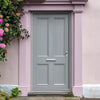 Exterior Colonial 4 Panel Front Door and Frame - Colour Options