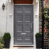 External Georgian Bird 8 Panel Front Door and Frame - Colour Options