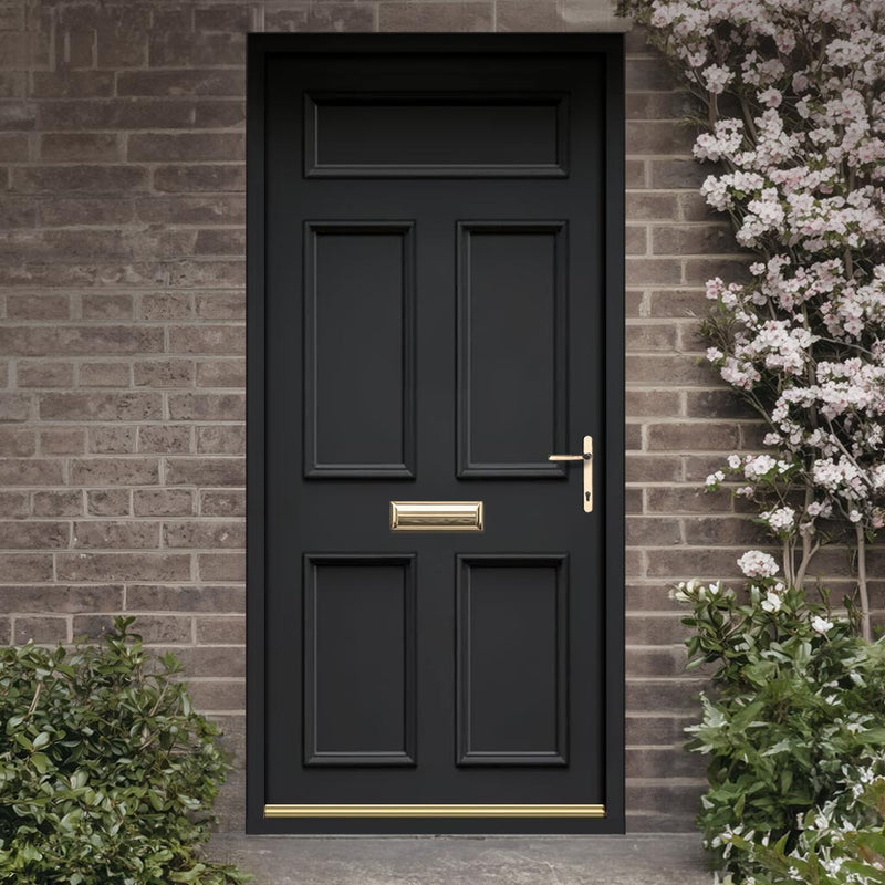 Exterior Nightingale 5 Panel Front Door and Frame - Colour Options