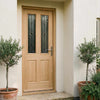 Exterior Salisbury Oak Front Door - Warmerdoor Style