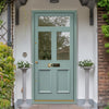 Exterior Victorian Nightingale 3L 2P Front Door and Frame - Colour and Glass Options