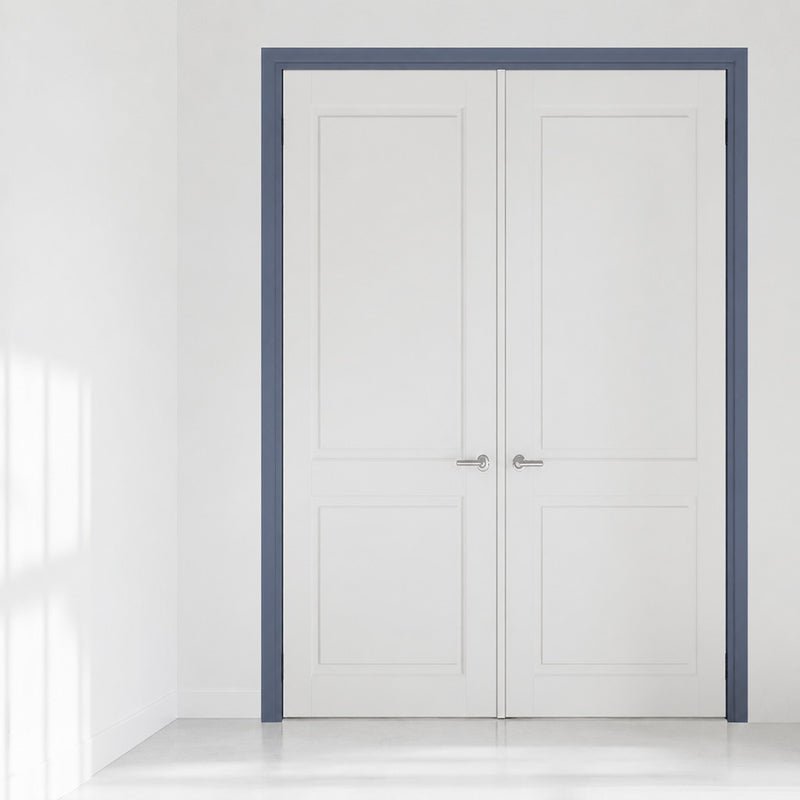 Made to Size Thruframe Interior Heather Blue Primed Door Lining Frame - Suits Double Fire Doors