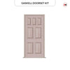 Exterior Victorian Gaskell 7 Panel Front Door and Frame - Colour Options