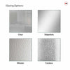 Exterior Arran Made to Measure Front Door - 57mm Thick - Seven Colour Options - Toughened Double Glazing - 2 Pane