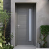 Goodwood External Oak Front Door - Frosted Double Glazing - Colour Options