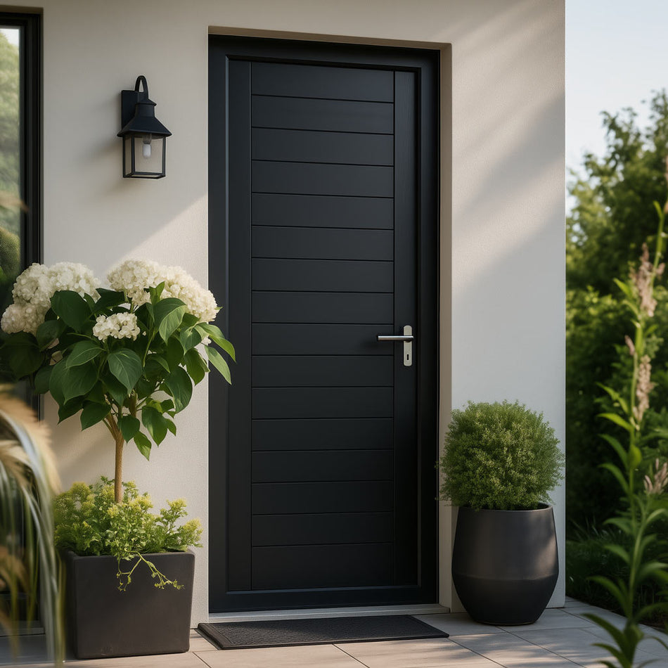 Hayes Exterior Hardwood Front Door - Colour Options