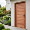 Hayes Flush External Hardwood Front Door and Frame Set