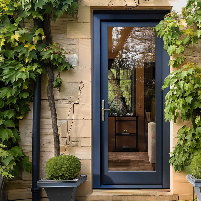 EXTERIOR Hemlock Full Pane Door - Fit Your Own Glass