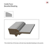 Exterior Colonial Made to Measure 6 Panel Front Door - 57mm Thick - Seven Colour Options