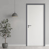 Thruframe Interior Stormy Grey Premium Primed MDF Door Lining Frame - Suits Single Doors