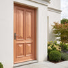 External Door & Frame Set - Islington 4 Panel Hardwood