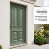 External Door & Frame Set - Islington 4 Panel Hardwood