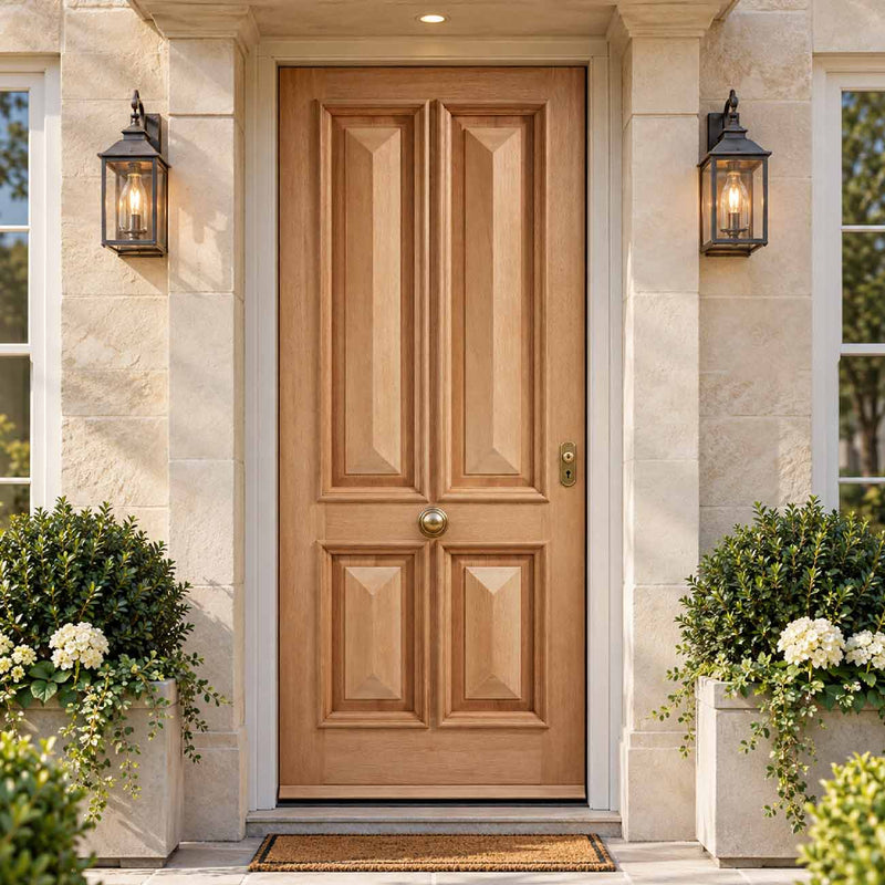 Islington 4 Panel Exterior Hardwood Front Door
