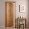 J B Kind Oak Contemporary Ostria Flush Internal Door - Prefinished