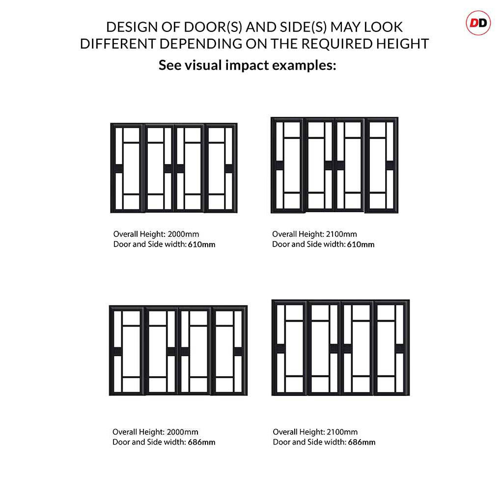 Diagram boards showing proportions