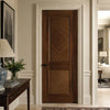 Kensington Walnut Prefinished Fire Internal Door - 2 Panels - 1/2 Hour Fire Rated
