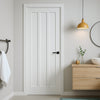 Kielder Lightly Grained Internal PVC Door - Suitable for Bathrooms