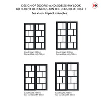 Diagram boards showing proportions