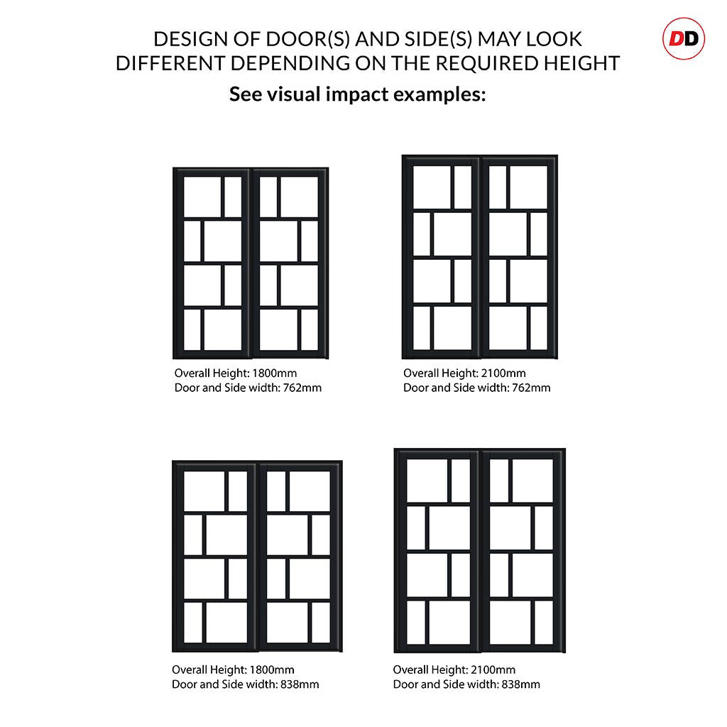 Diagram boards showing proportions