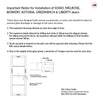 EasiKit Internal Door and Frame Kit - Soho 4 Pane Black Primed Internal Door - Clear Glass
