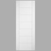 Friendly Value - White Fire Internal 7 Panel Ladder Style Door - 1/2 Hour Rated - White Primed